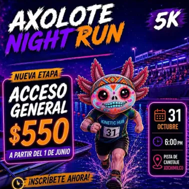 Portada de Axolote Night Run
