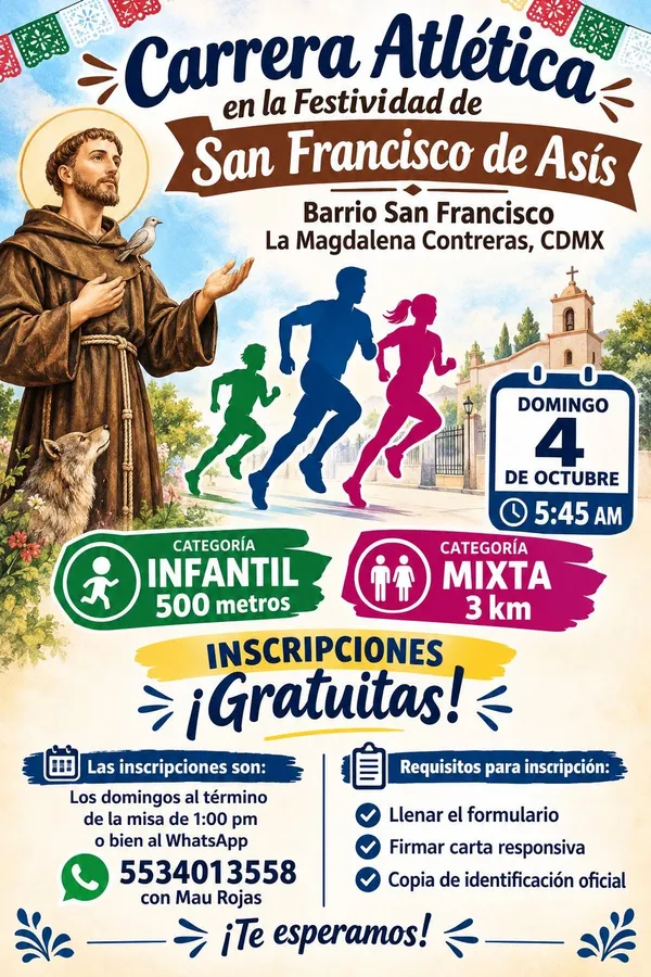Carrera Atlética en la Festividad de San Francisco de Asís · foto 1