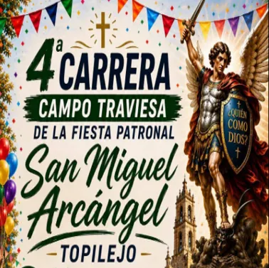 Imagen de 4a Carrera Campo Traviesa Fiesta Patronal San Miguel Arcángel Topilejo
