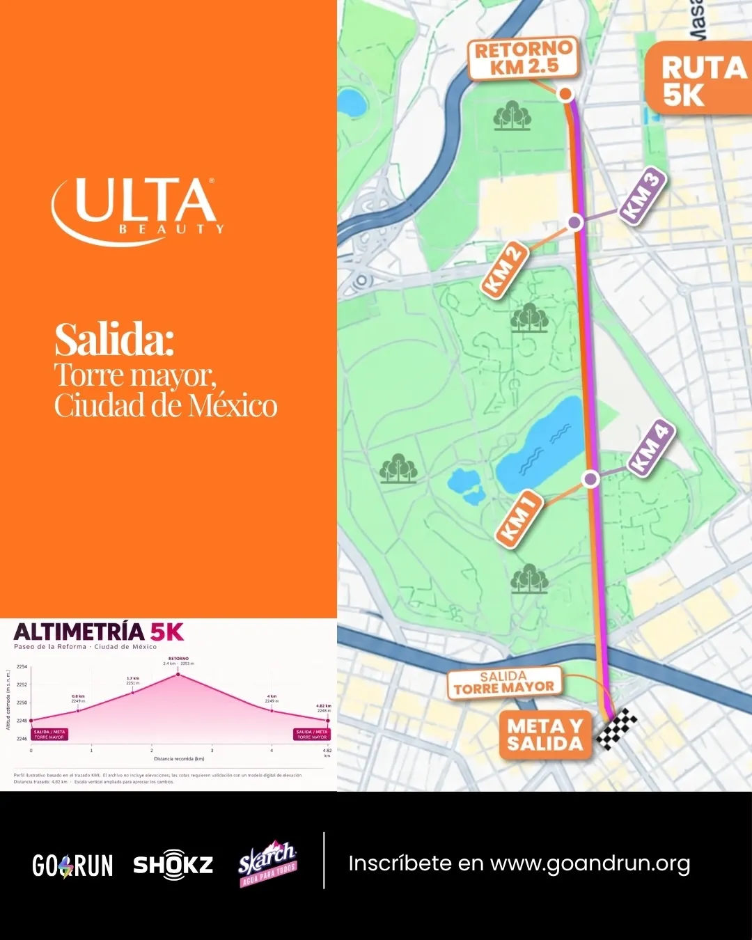 Ruta de Primera Carrera Ulta Beauty · imagen 1