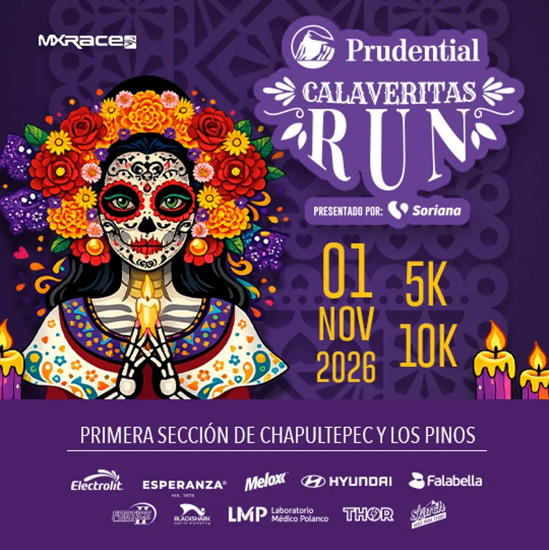 Calaveritas Run 2026 CDMX 5K, 10K en Complejo Cultural Los Pinos