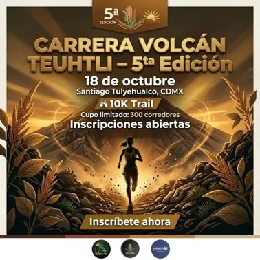 Imagen de Carrera Volcán Teuhtli 5a edición
