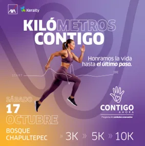 Kilómetros Contigo 2026 CDMX 3K, 5K, 10K en 2da Sección del Bosque de Chapultepec