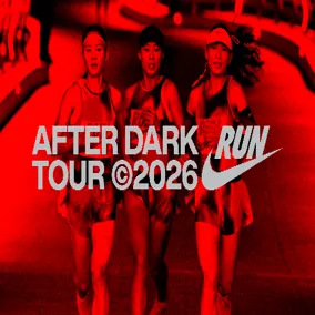 Nike After Dark Tour 2026 CDMX 21K en Av. de la República - Monumento a la Revolución