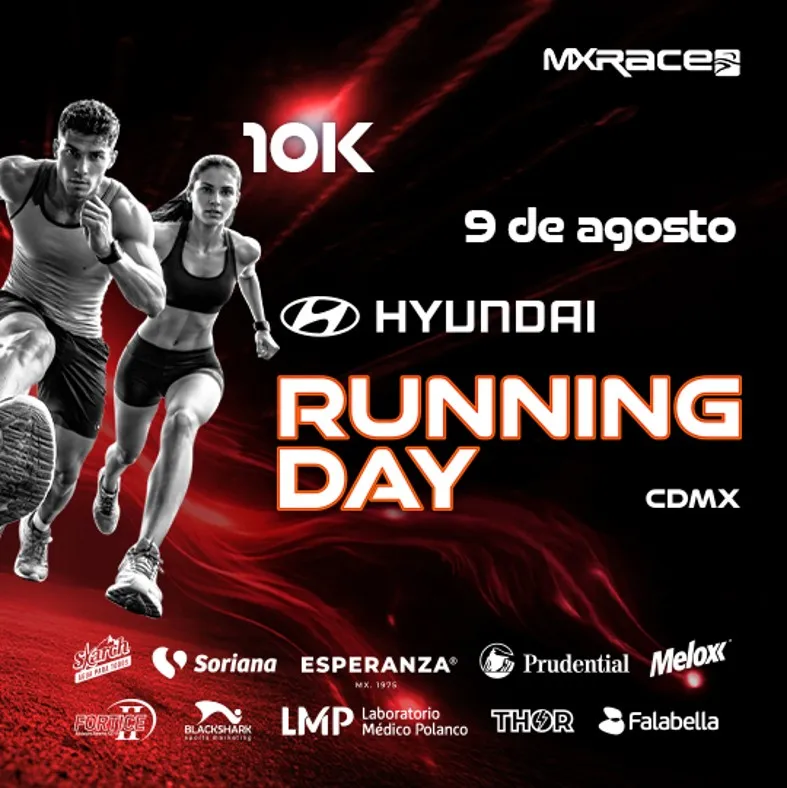 Running Day 10K 2026 CDMX 10K en Paseo de la Reforma