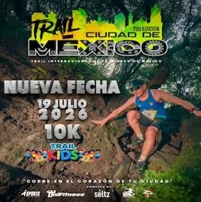 Trail Ciudad de México 2a Edición 2026 CDMX 10K, Infantil en 3a Sección de Chapultepec