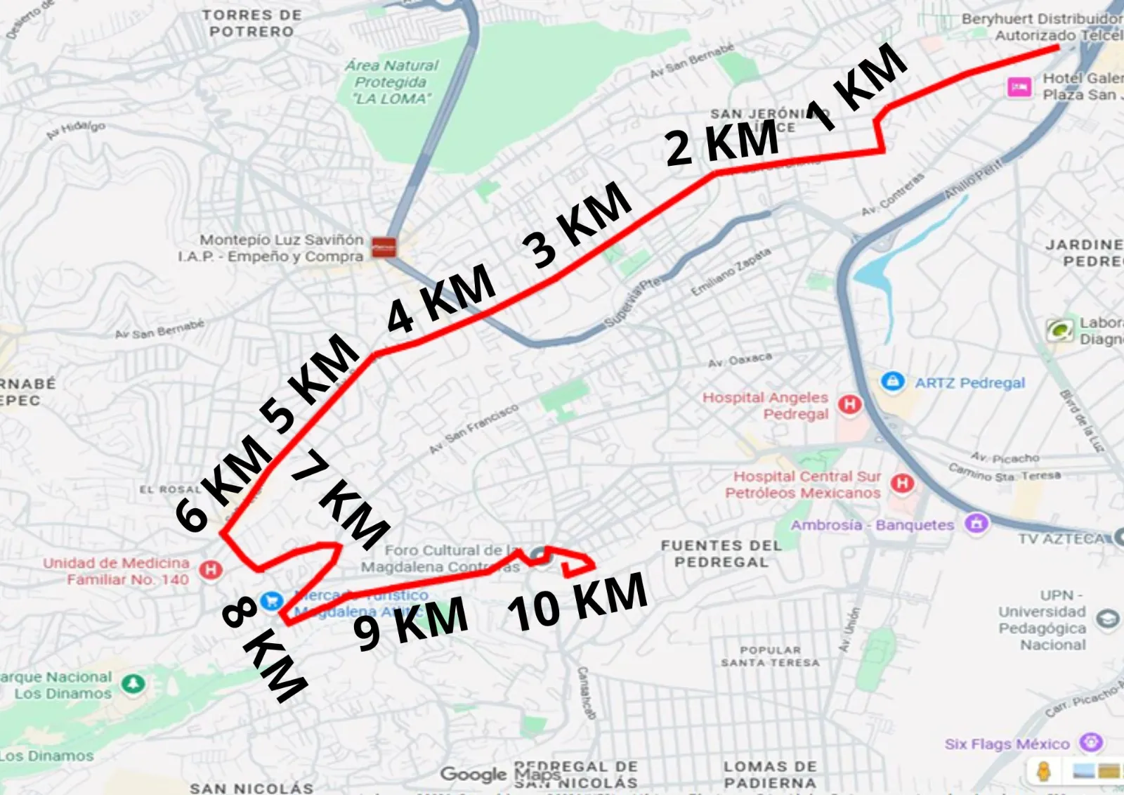Ruta 10K