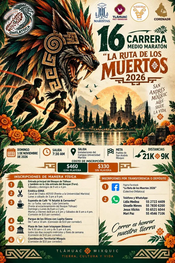 Carrera Medio Maratón La Ruta de los Muertos 2026 · foto 1