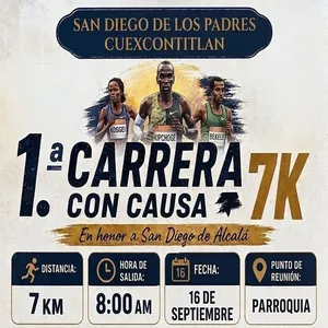 Imagen de 1a Carrera Con Causa En Honor a San Diego de Alcalá