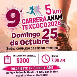 Imagen de Carrera ANAM Texcoco 2026