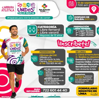 Imagen de Carrera Atlética 5K Unidos por la Salud Mental