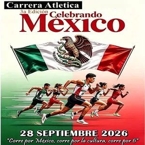 Imagen de Carrera Atlética Celebrando México 3a Edición