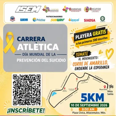 Imagen de Carrera Atlética Día Mundial de la Prevención del Suicidio