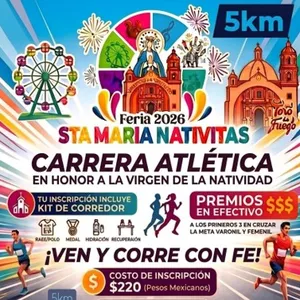 Imagen de Carrera Atlética en Honor a la Virgen de la Natividad