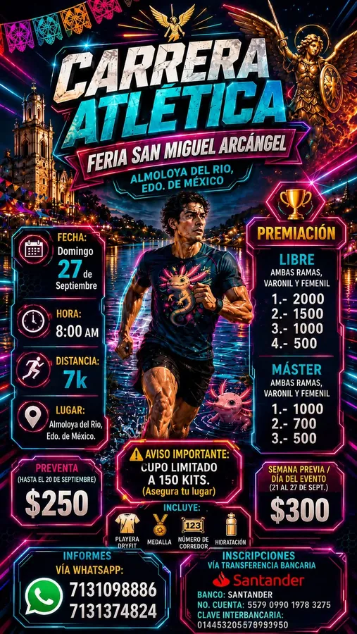 Carrera Atlética Feria San Miguel Arcángel · foto 1
