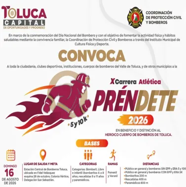 Imagen de Carrera Atlética Préndete 2026