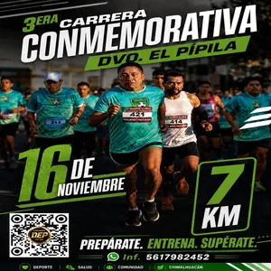 Imagen de 3a Carrera Conmemorativa Deortivo El Pípila