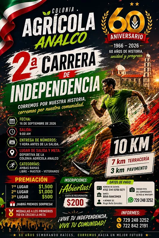 2a Carrera de Independencia Analco · foto 1