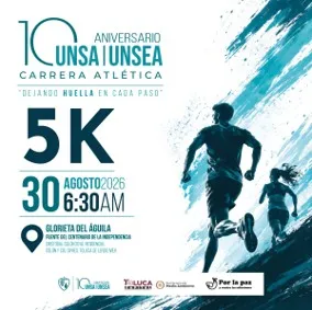 Portada de Carrera Décimo Aniversario UNSA - UNSEA