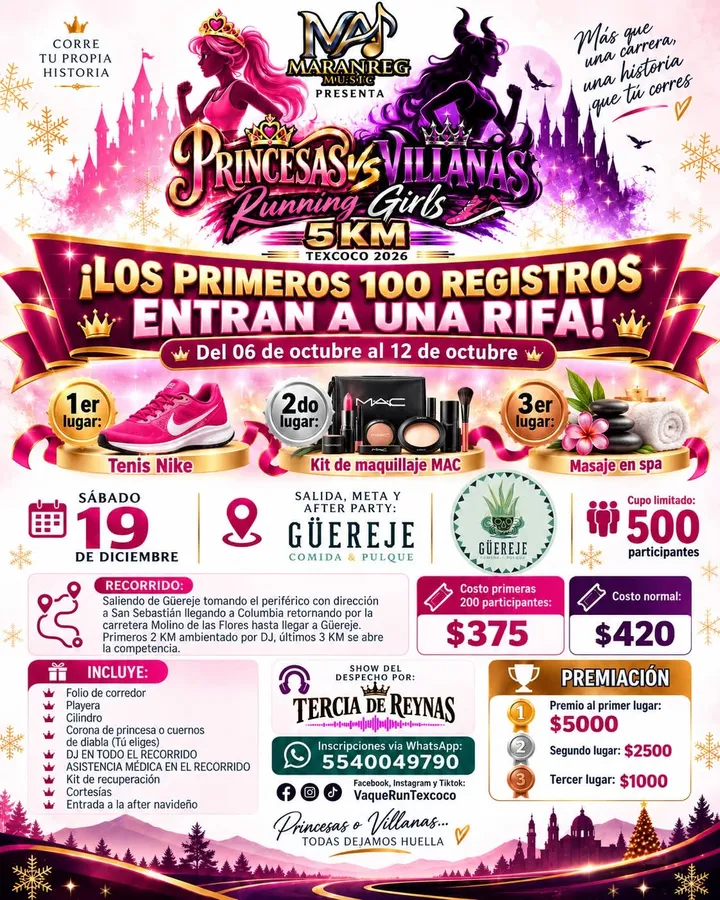 Princesas vs Villanas - Running Girls · foto 1