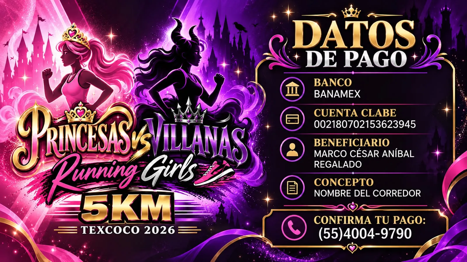 Princesas vs Villanas - Running Girls · foto 2