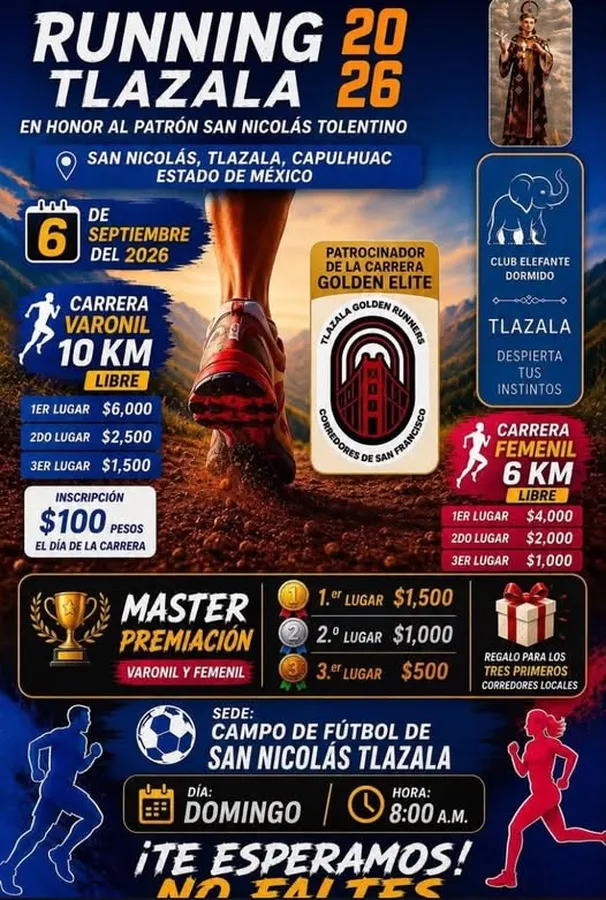 Running Tlazala 2026 · foto 1