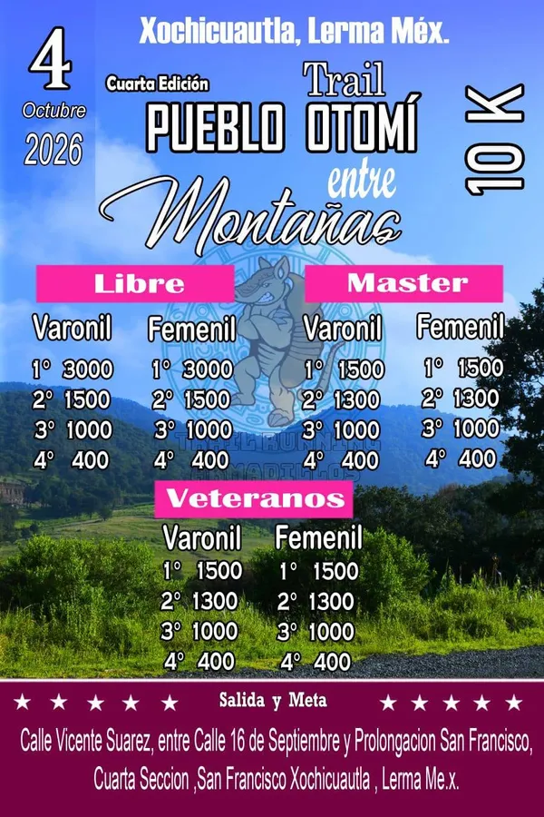 Trail Pueblo Otomí Entre Montañas 4a Edición · foto 2