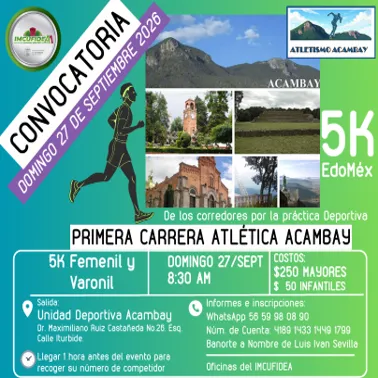 1a Carrera Atlética Acambay