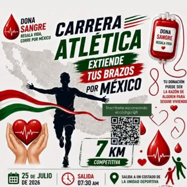 Carrera Atlética Extiende tus Brazos por México