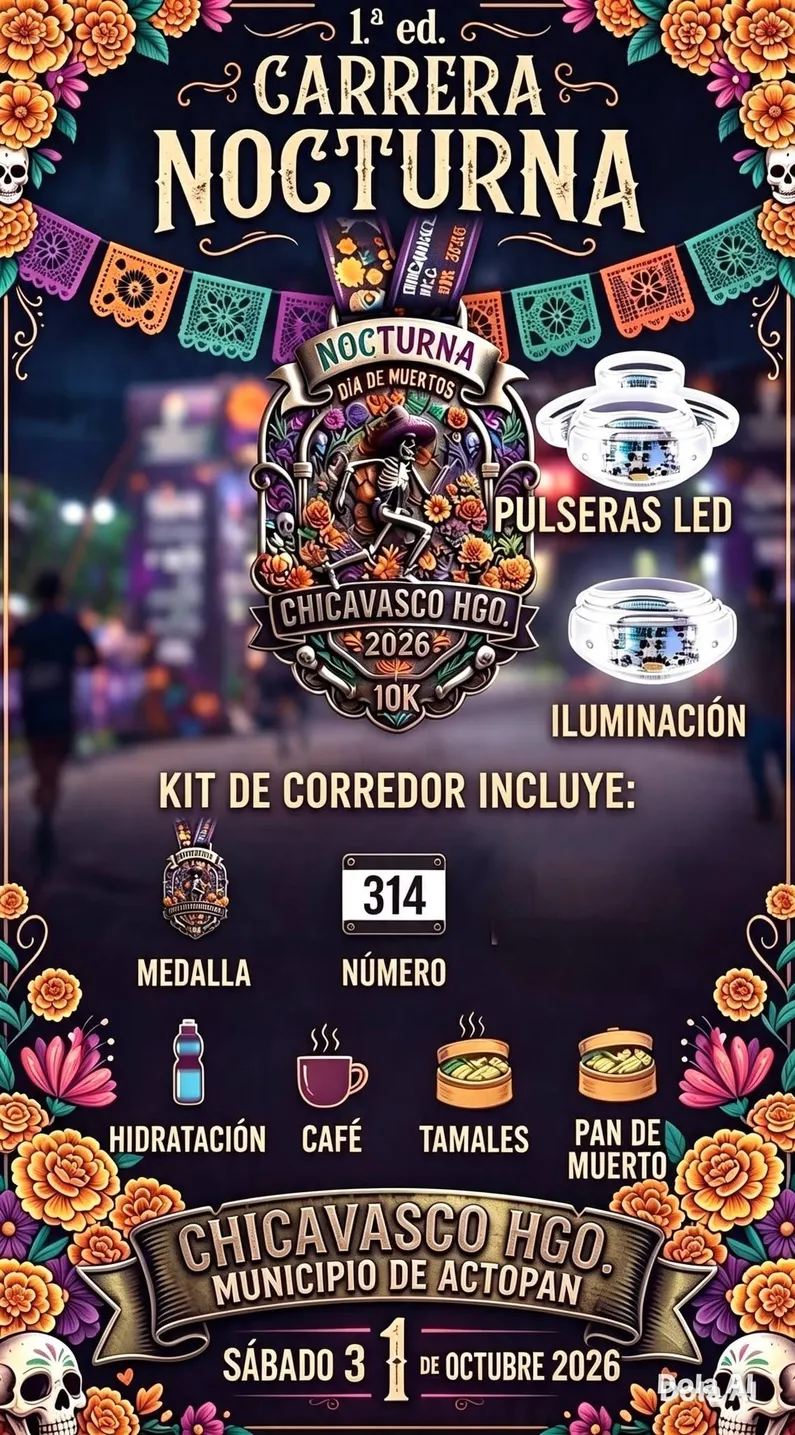 1a Carrera Día de Muertos Chicavasco · foto 2