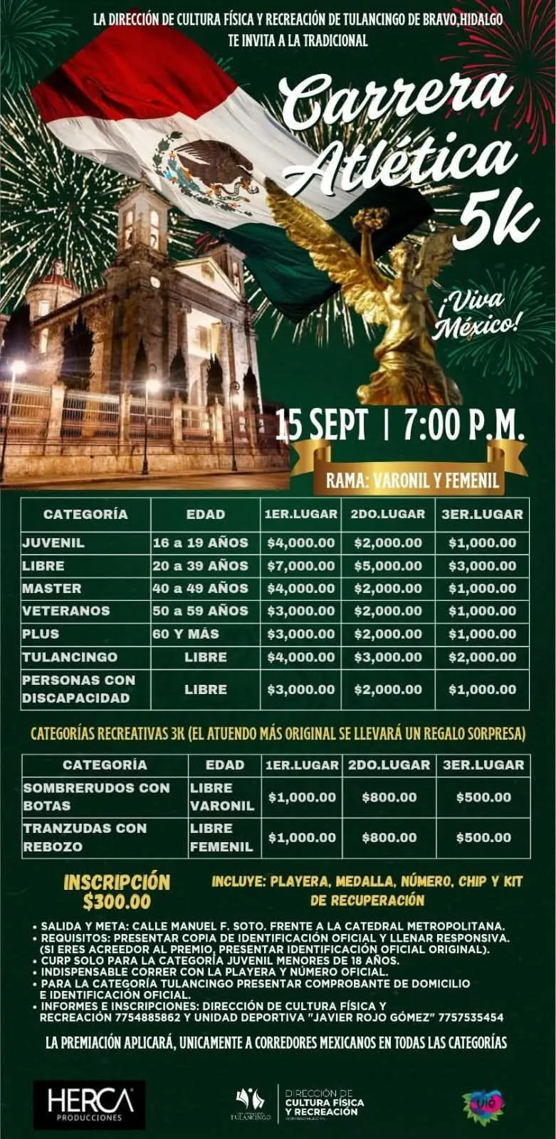 Carrera Atlética 5K “Viva México” · foto 1