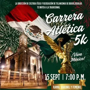 Imagen de Carrera Atlética 5K “Viva México”