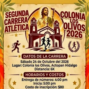 Imagen de Carrera Atlética Colonia Los Olivos 2026