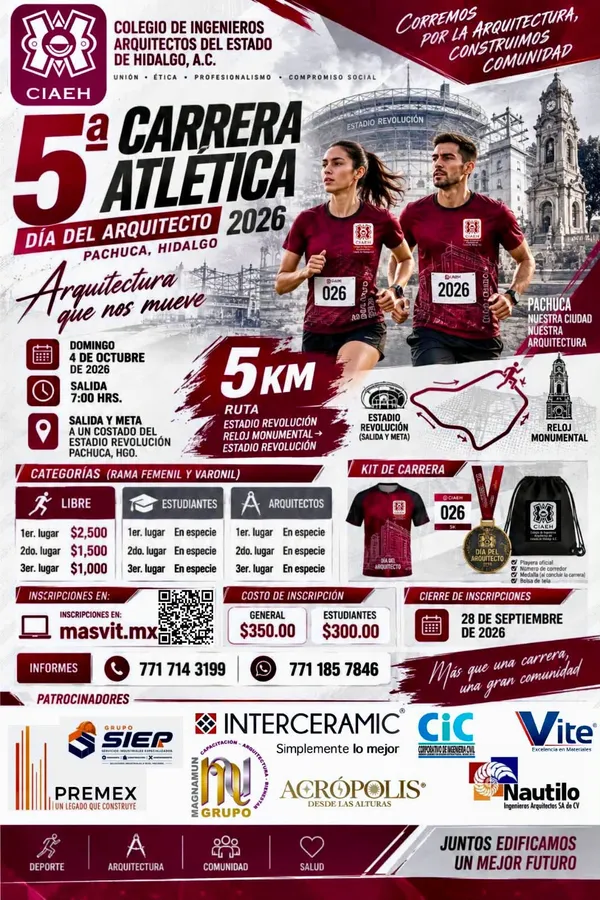 Carrera Atlética Día del Arquitecto · foto 1