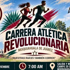 Imagen de Carrera Atlética Revolucionaria Mixquiahuala