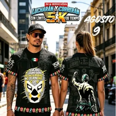 Imagen de 3a Carrera Lucharan y Correrán 5K Sin Límite de Tiempo