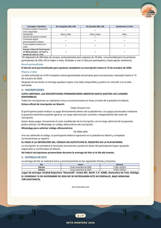 Reto Montero 2026 · foto 4