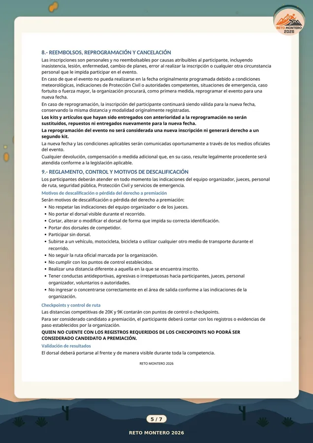 Reto Montero 2026 · foto 7