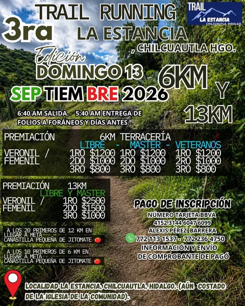 Trail La Estancia Chilcuautla · foto 1