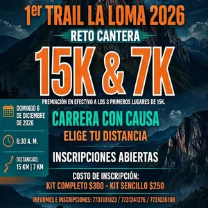 Imagen de Trail La Loma 2026 Reto Cantera
