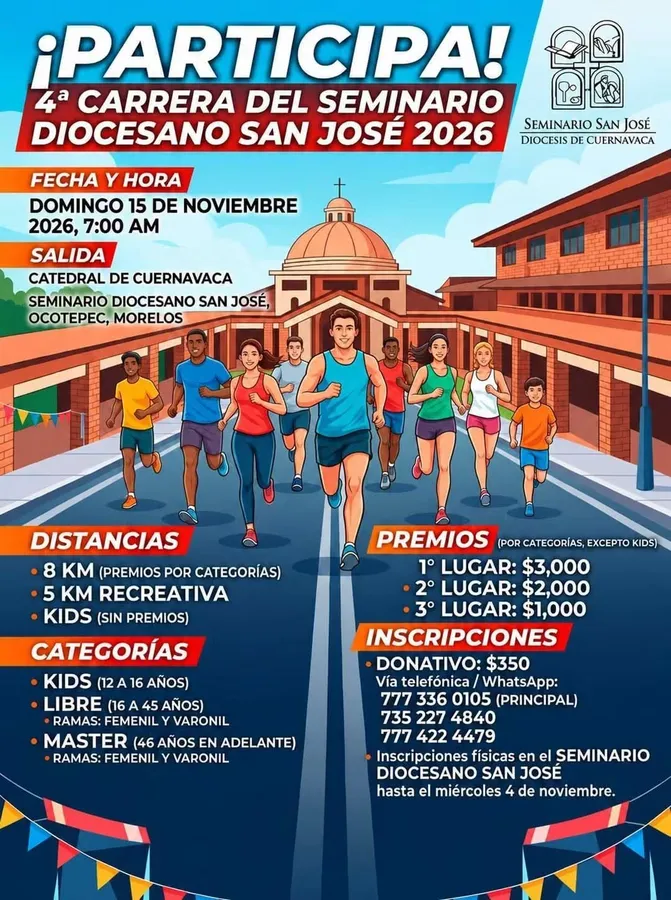4a Carrera del Seminario Diocesano San José 2026 · foto 1