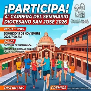 Imagen de 4a Carrera del Seminario Diocesano San José 2026
