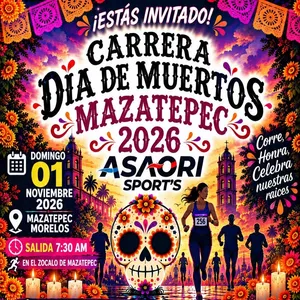 Imagen de Carrera Día de Muertos Mazatepec 2026