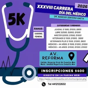 Imagen de XXXVIII Carrera Día del Médico
