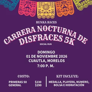 Imagen de Carrera Nocturna de Disfraces 5K