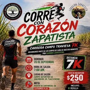 Imagen de Corre Con Corazón Zapatista