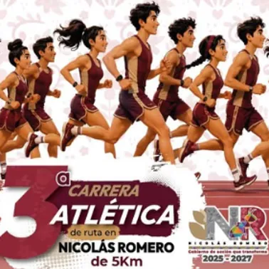 3a Carrera de Ruta en Nicolás Romero