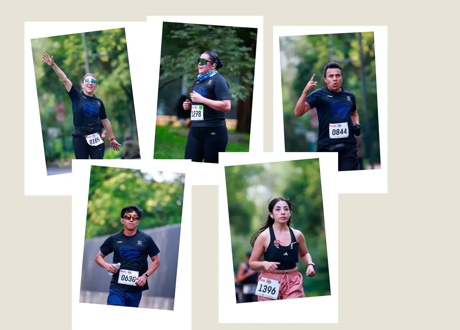 Corredores recreativos participando en la carrera Diario ESTO