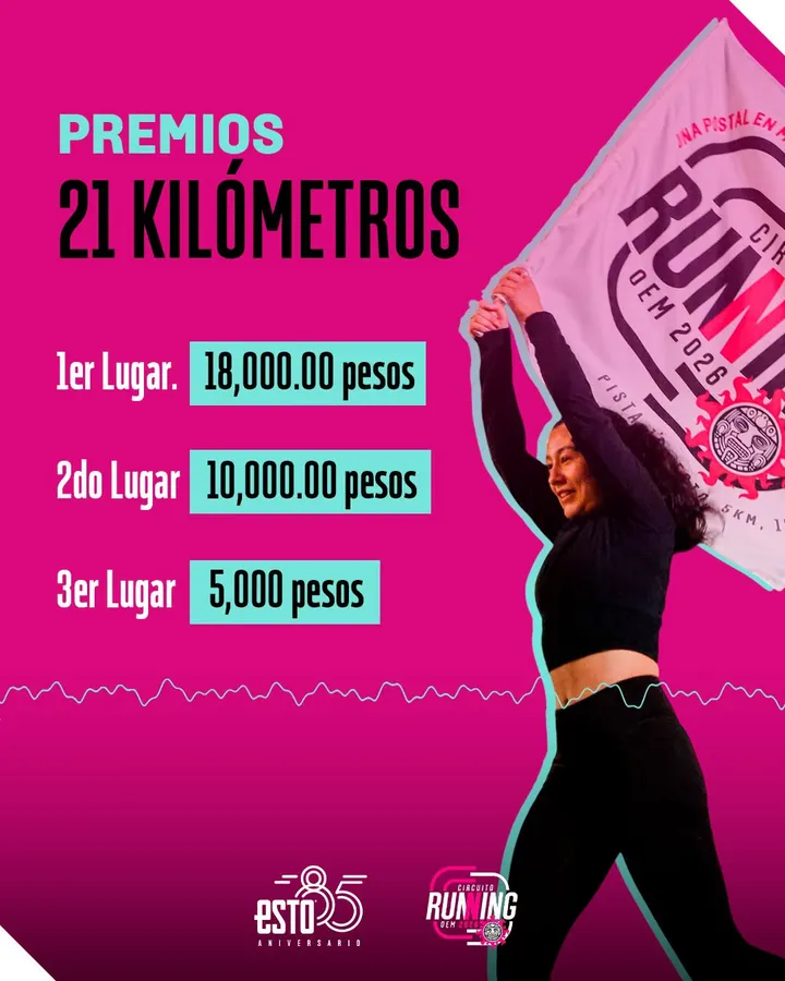 Premiación 21K Diario ESTO