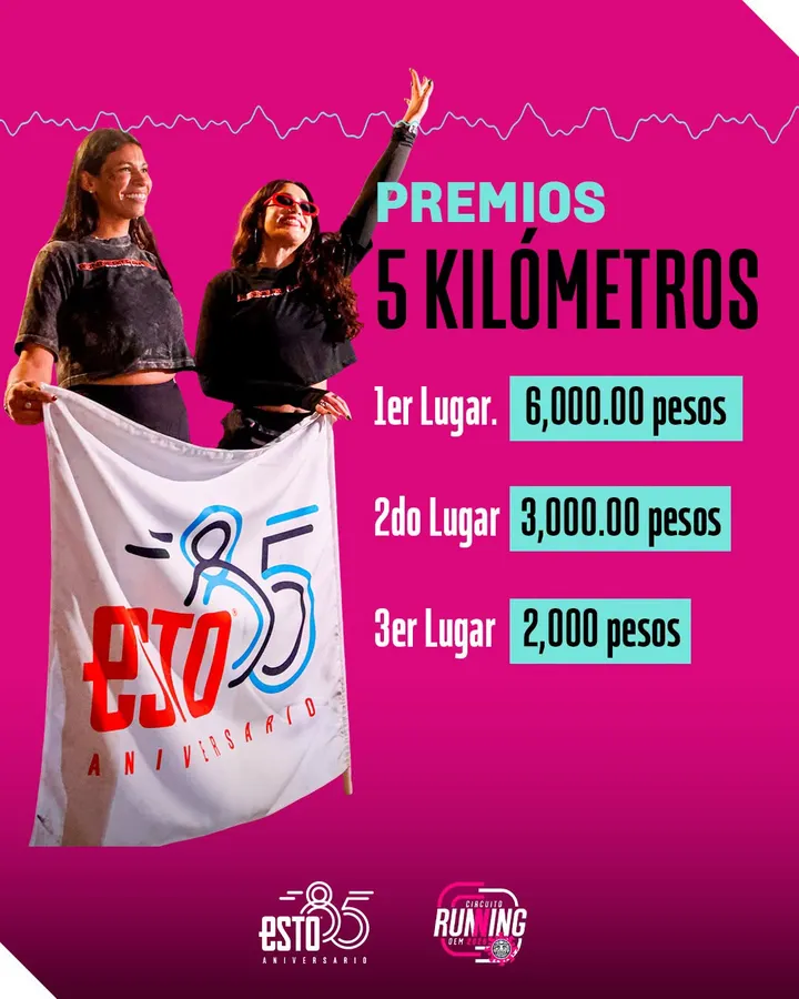 Premiación 5K Diario ESTO